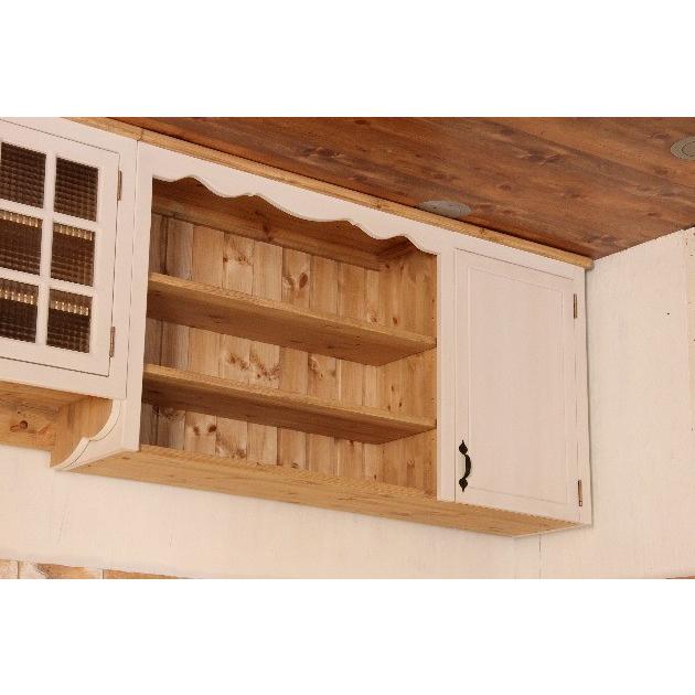 吊戸棚 カントリー キッチン 吊り戸棚 W2700 オーダー家具 完成品