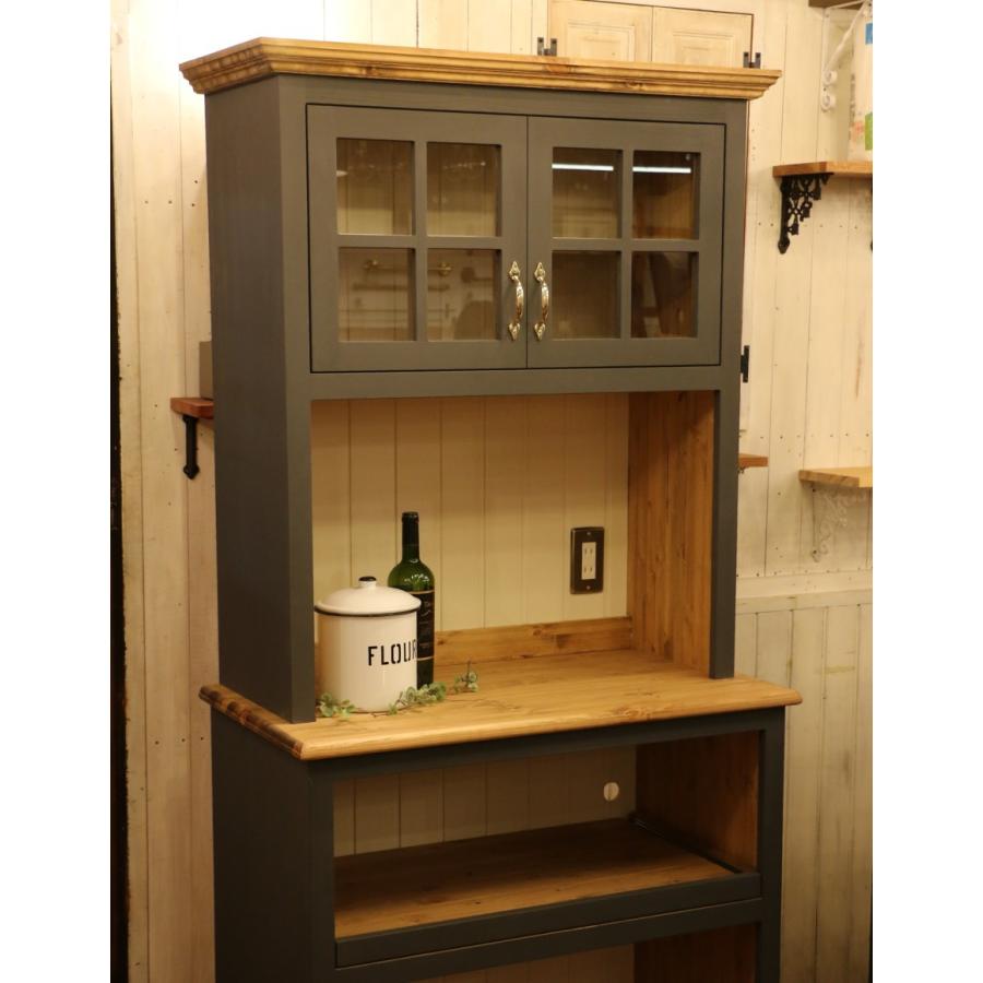 アンティーク家具　カップボード フランスアンティーク家具 アンティークカップボード.26 パイン材