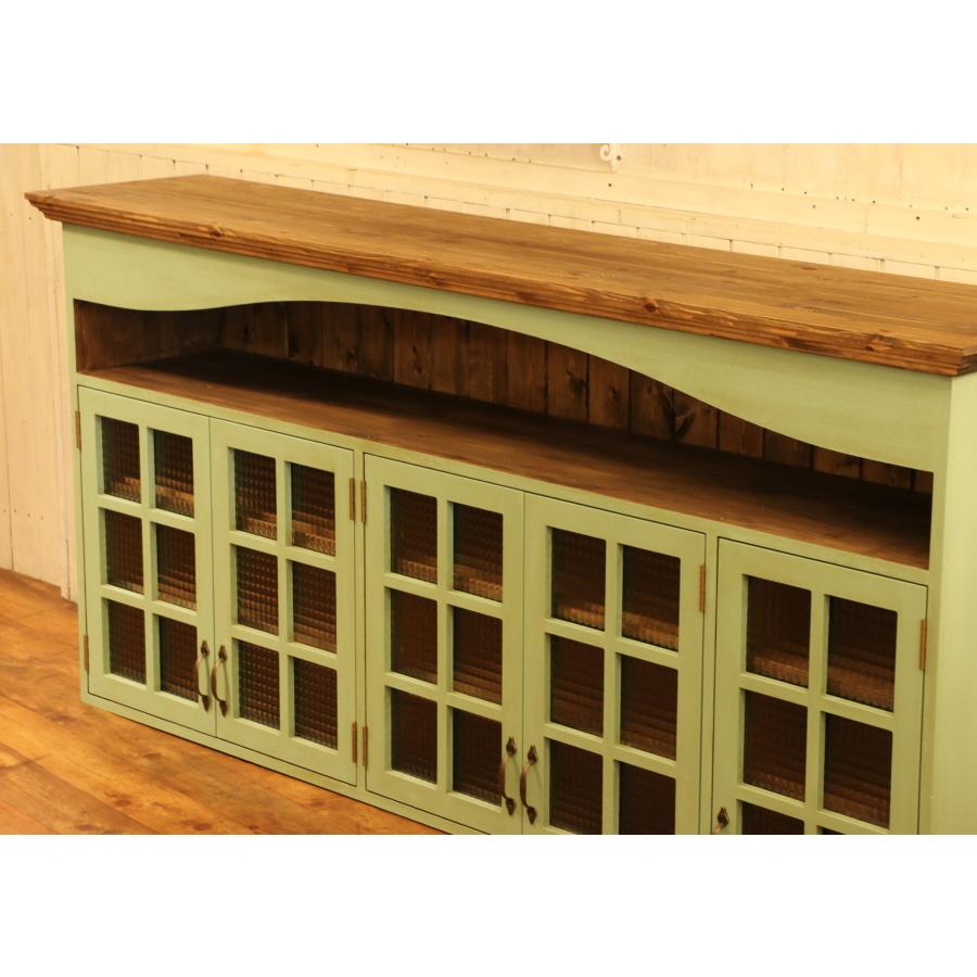 吊戸棚 クラシック 吊り戸 W1800 オーダー家具 完成品 選べるカラー