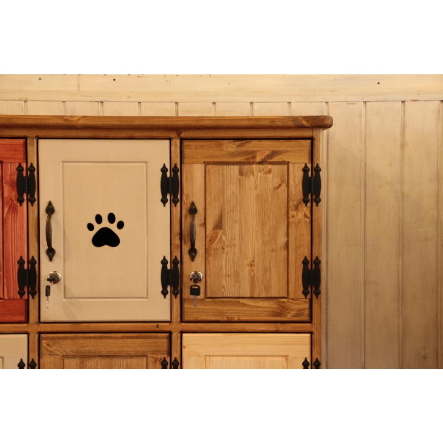 8ドア 鍵付き ロッカー オーダー家具 選べるカラー 収納棚 店舗 什器