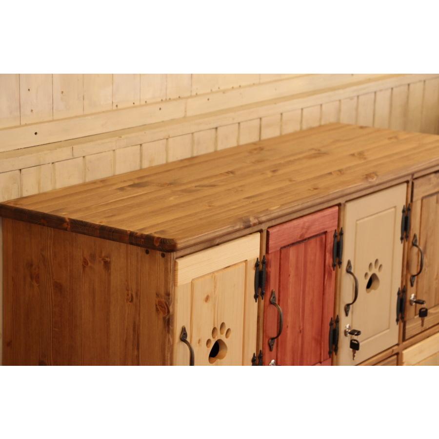 8ドア 鍵付き ロッカー オーダー家具 選べるカラー 収納棚 店舗 什器