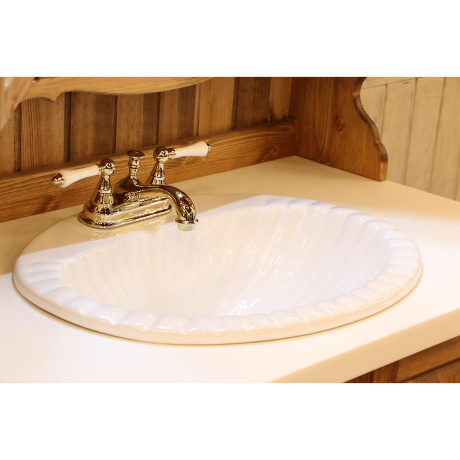 クラシック 3ミラー ワイド ウォッシュスタンド W1000 三面鏡 洗面化粧