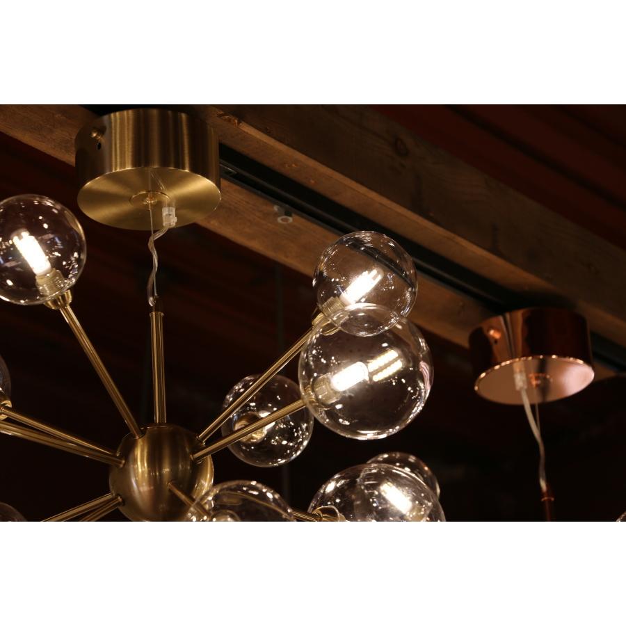 LED 付き 】13灯 バブルシャンデリア - Bulle ブル バブル ガラス