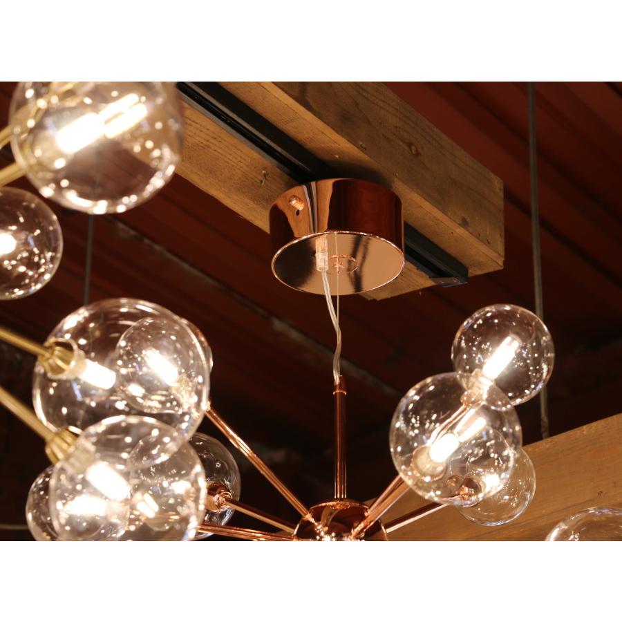 LED 付き 】13灯 バブルシャンデリア - Bulle ブル バブル ガラス