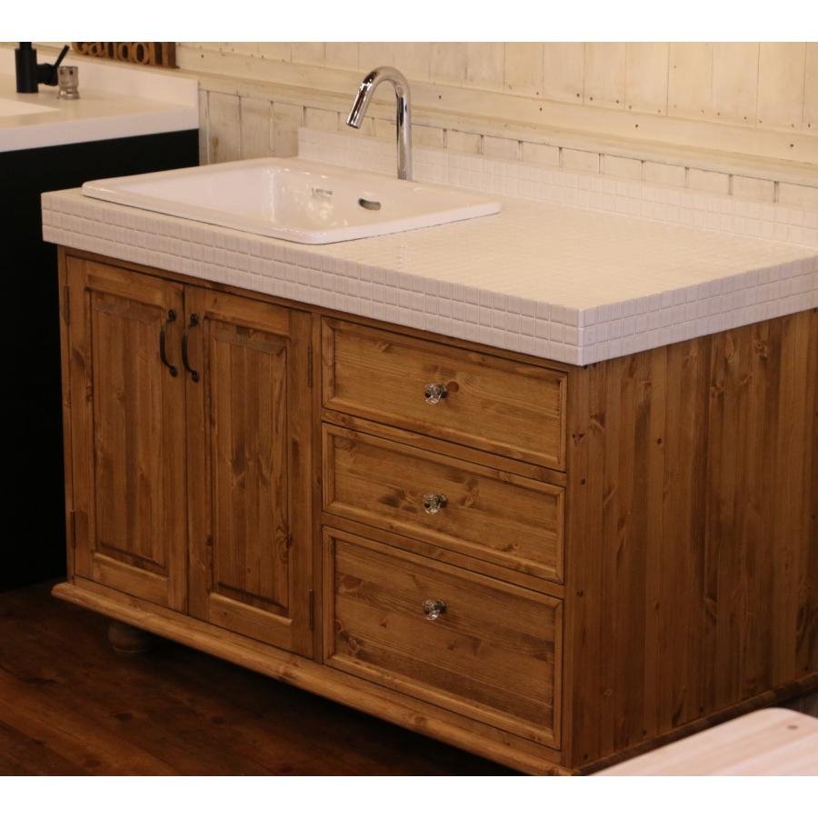 クラシック・ウォッシュキャビネット（洗面台W1200） 洗面台 洗面化粧