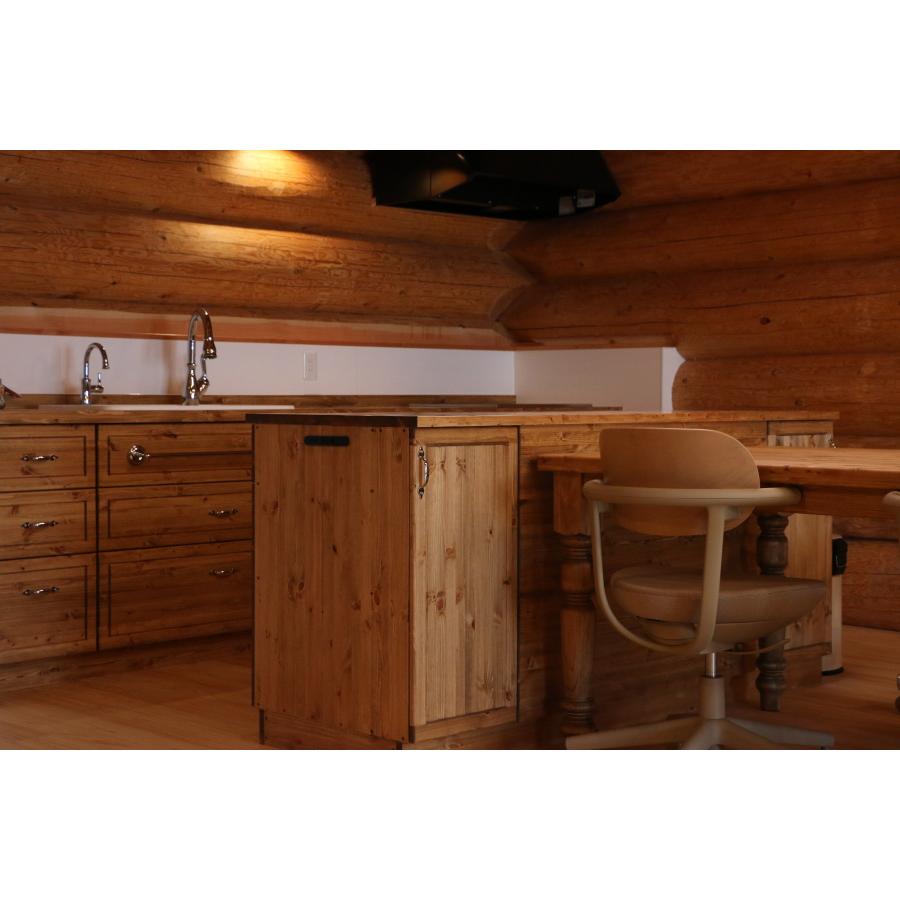 キッチン カウンター テーブル セット 】 W3000 I型 両面カウンター