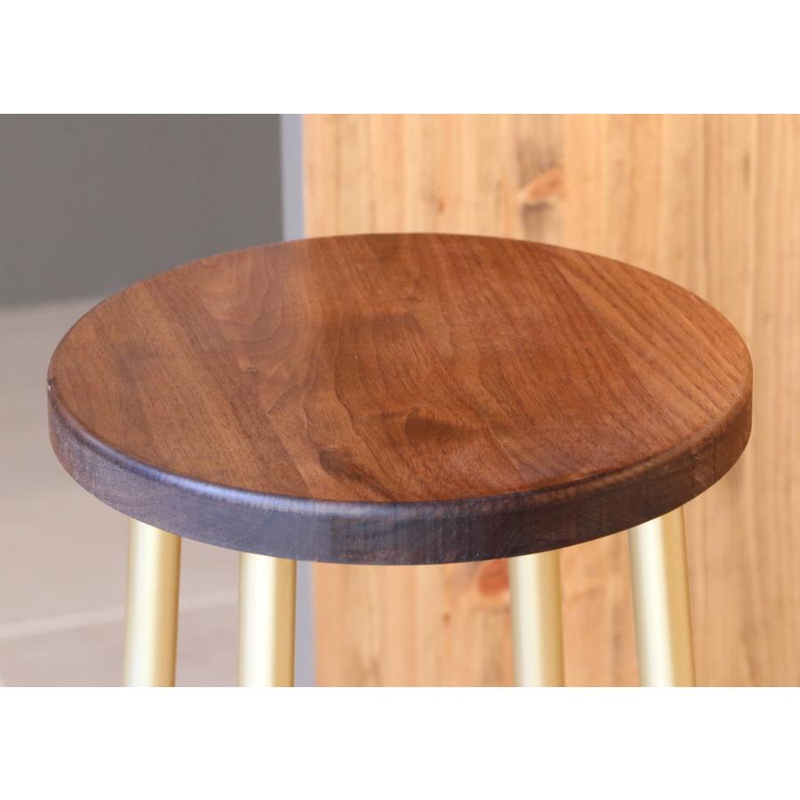 アメリカン ホテルライク シリーズ 】バースツール ウォールナット材