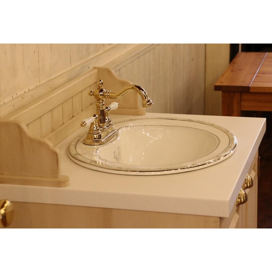 人大天板仕様 】クラシック ウォッシュキャビネット W800 洗面台 日本