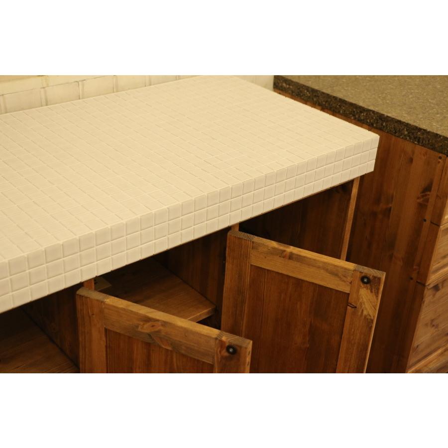 モザイクタイル 天板 】クラシック 両面 カウンター タイル オーダー