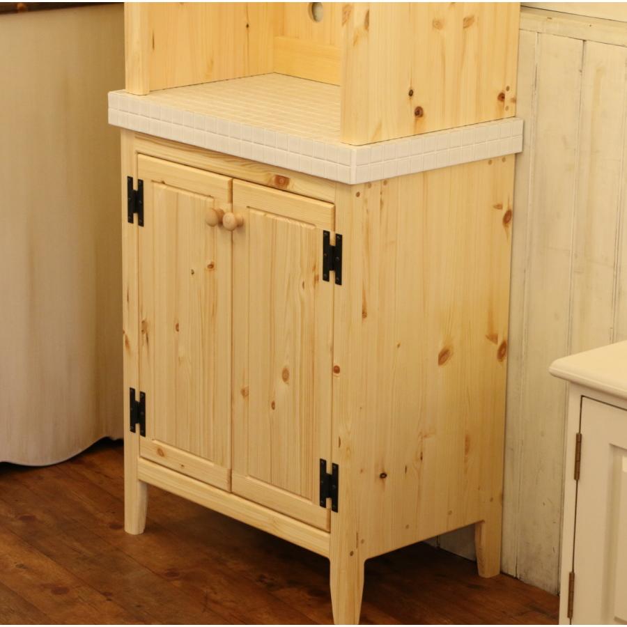 モザイクタイル天板 仕様 】 カントリー シンプル カップボード