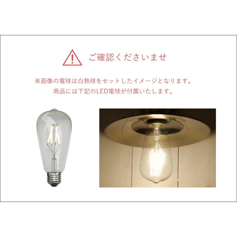【エジソン型LED付き】3灯 ブルックリンインダストリアルランプ- St, Brooklyn, RB0543FLG -の画像
