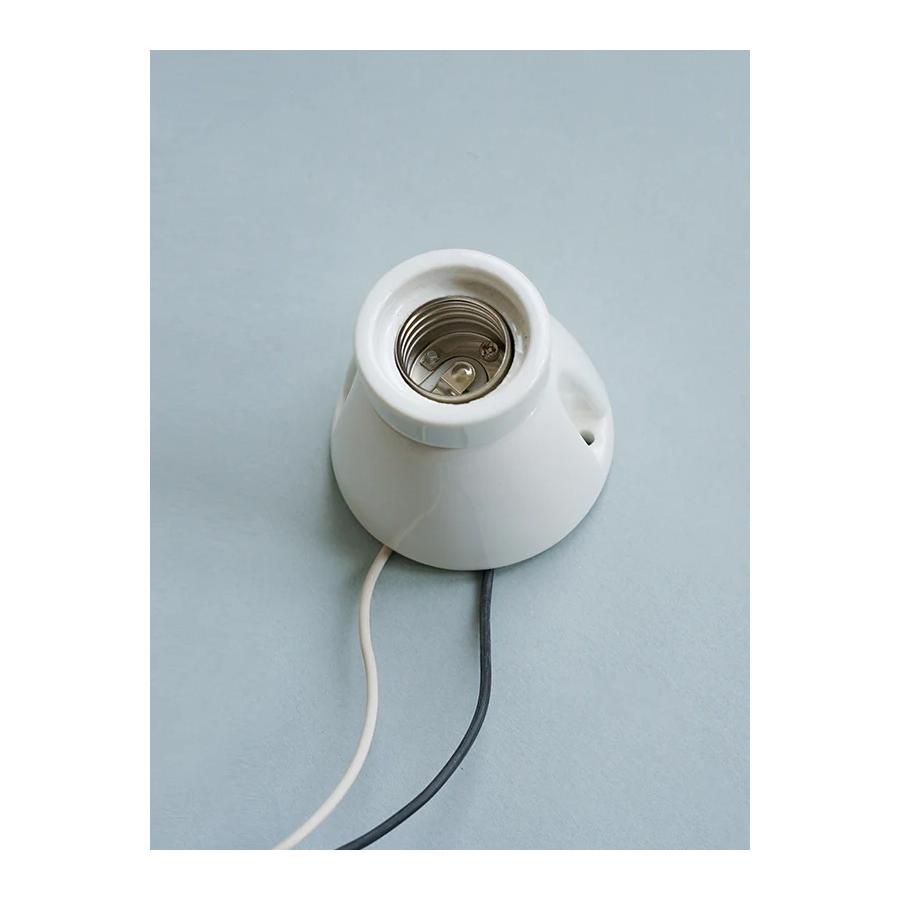 LED電球 付き 】セラミック ソケット - スタンダード ウォールランプ