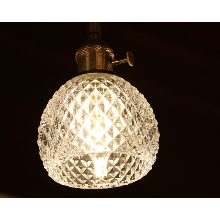 【ミニレトロ型 LED付き】ペンダントランプ ライト プリュンヌ - prune -  天井照明 引掛けシーリング リビング ダイニング 廊下 玄関 店舗_1