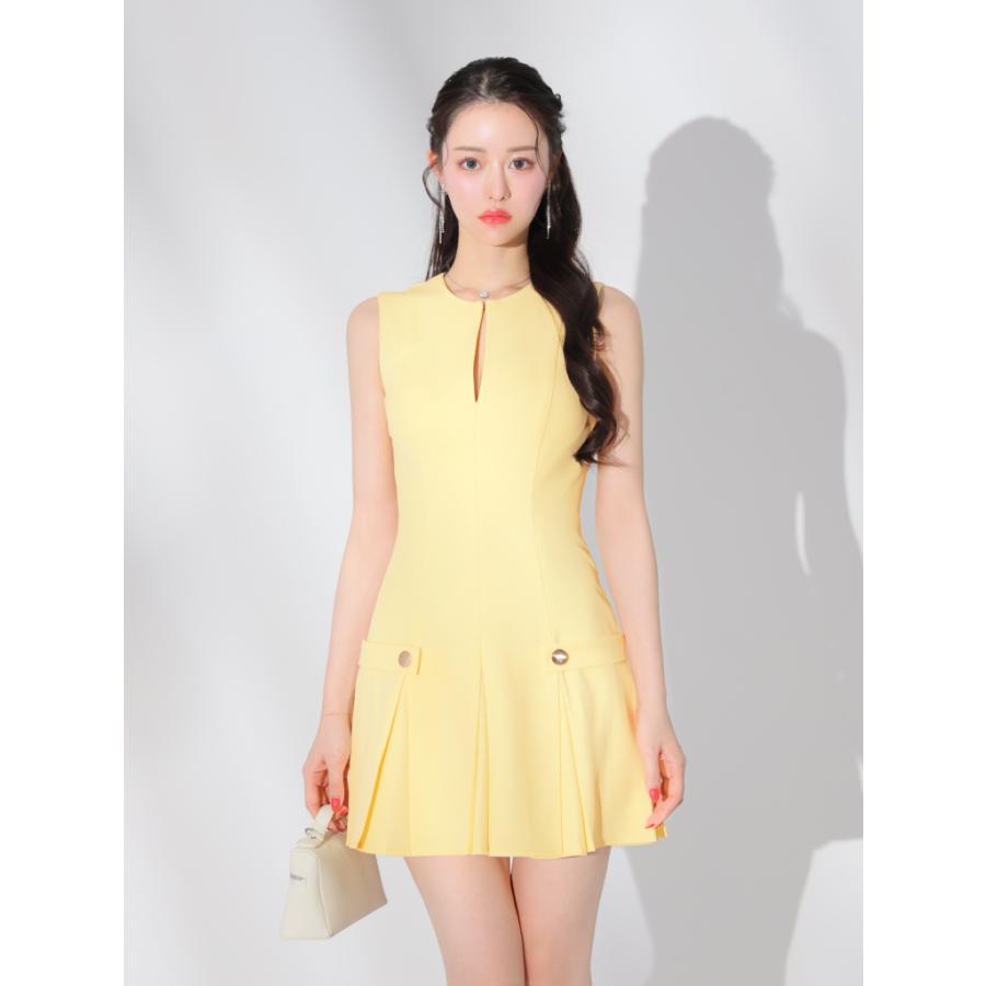 新色追加】【再入荷】【DEA. by ROBE de FLEURS】スリットネック