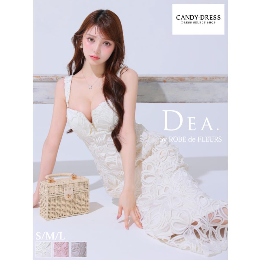 レディース DEA. by ROBE de FLEURS ロングドレス キャミソール リボン