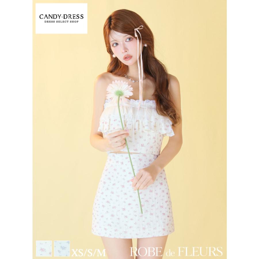 ROBE de FLEURS / ローブドフルール】花柄/ フリル/ リボン/ ベア