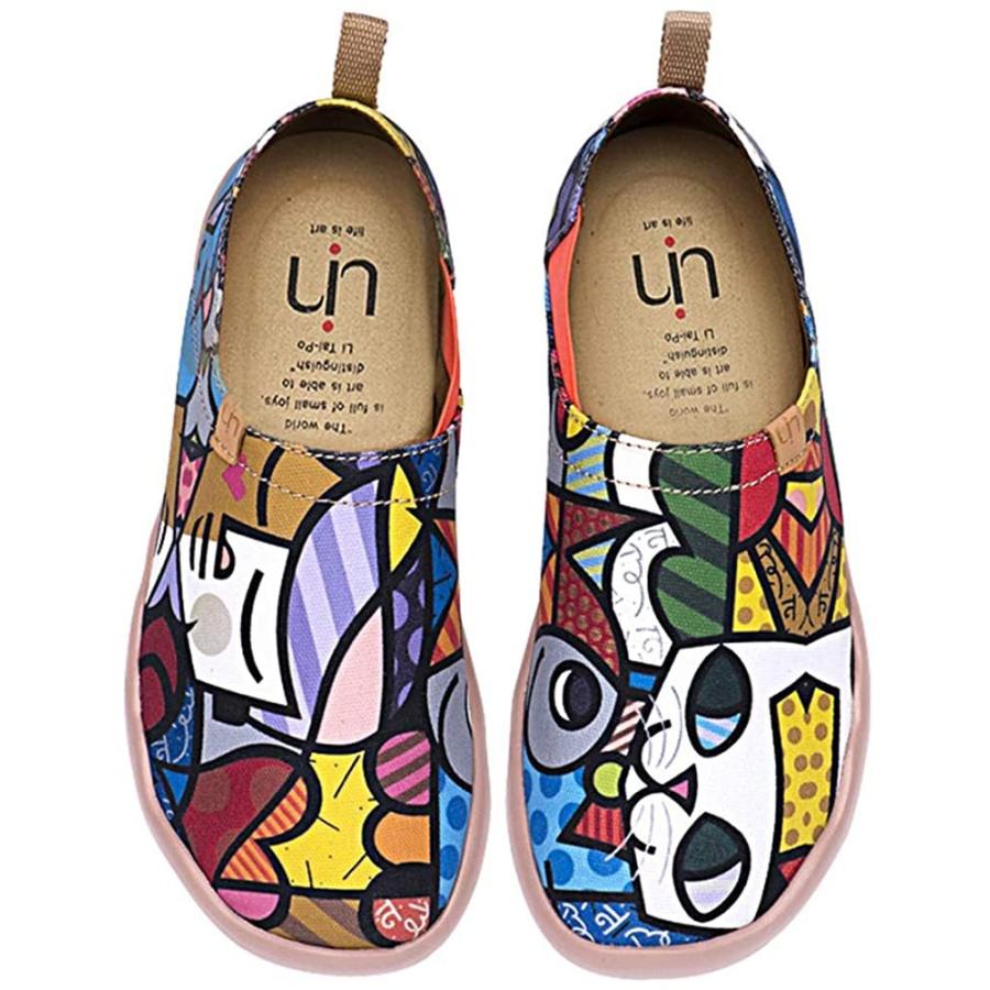 超美品 Uin ローファー スリッポン レディース キャンバス スニーカー 靴 ウォーキングシューズ 花見 旅行 遠足 ピクニック アウトドア キャンプ 国内最安値 Clearchannel Com Br