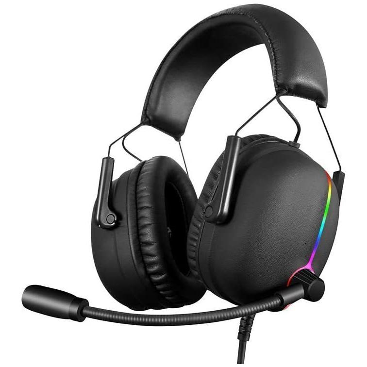 超歓迎された Foryou ゲーミングヘッドセット マ 6色led 重低音 バーチャル7 1ch 軽量 コントローラー制御 Usb 有線 ヘッドホン 密閉型 Ps4 その他av周辺機器