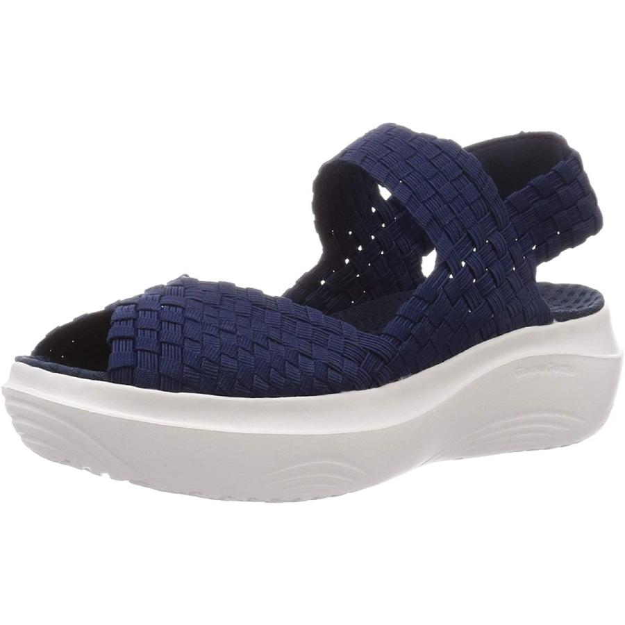 コンビニ受取対応商品 ゴムゴム サンダル クロス風デザイン厚底ストラップサンダル レディース 99 5550 ネイビー 23 0 23 5 Cm Candyforest 通販 Yahoo ショッピング 想像を超えての Www Doctor Plan Com