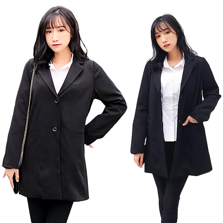 テーラードジャケット レディース 無地 ロング丈 ロングジャケット 黒 ブラック オフィス Ol 通勤 秋 秋冬 送料無料 1931 Winfz1931 Candy House 通販 Yahoo ショッピング