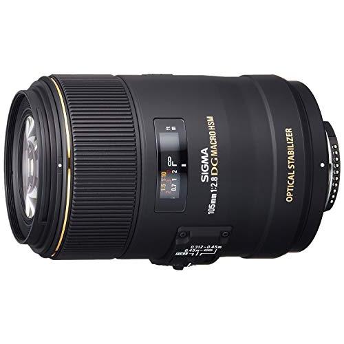【アウトレット品】 SIGMA 単焦点マクロレンズ MACRO 105mm F2.8 EX DG OS HSM ニコン用 フルサイズ対応 258559 【UOI2612594861】(91526円)