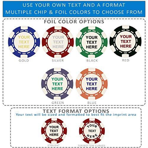 限定素材を使用 クレイ コンポジット ポーカー チップ カスタマイズ可 【OCQ2158756316】(75627円)