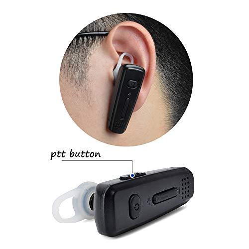 2ウェイラジオ Bluetooth ヘッドセット ワイヤレスイヤホン 2ピン