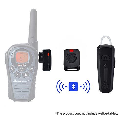 2ウェイラジオ Bluetooth ヘッドセット ワイヤレスイヤホン 2ピン