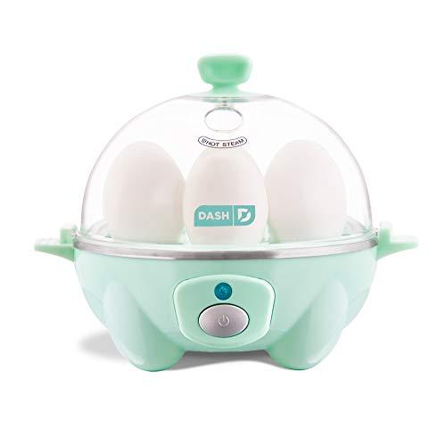 DASH Safe Slice Mandoline、Aqua&Rapid Egg Cooker:6卵容量の固ゆで卵、ポーチドエッグ、スクランブルエッグ、オムレツの自動シャット機能付き電気卵調理器 DASH Safe Slice Mandoline Aqua&Rapid Egg Cooker 6卵容量の固ゆで卵 ポーチドエッグ スクランブルエッグ オムレツの自動シャット機能付き電気卵調理器 製品1