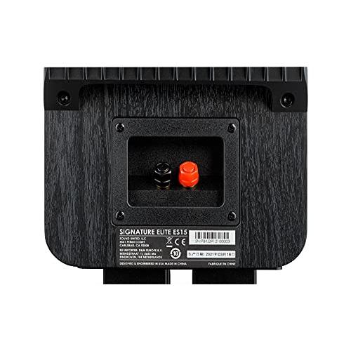 【値段交渉可：送料込】 ポークオーディオ POLK AUDIO SIGNATURE ELITE ES15 コンパクトブックシェルフスピーカー ブラック ES15BLK（2台1組） 【LW1677559697】(58770円)