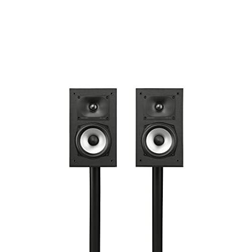 新作マット・カーペット ポークオーディオ POLK AUDIO Monitor XTシリーズ コンパクトブックシェルフスピーカー マットブラック MXT15（2台1組） 【IQY1081064340】(37873円)