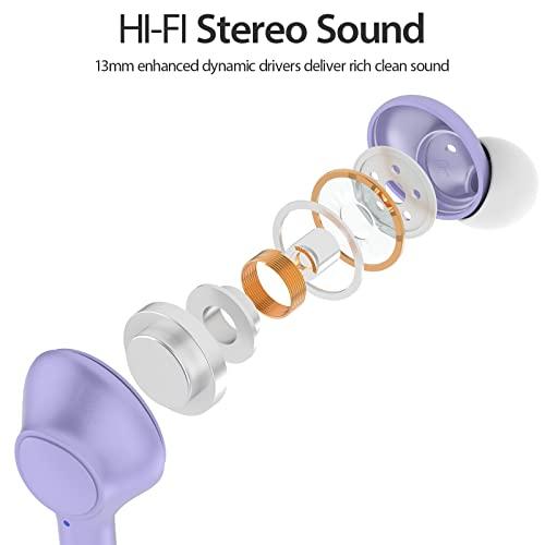 2点、パープルワイヤレスイヤホン1個とブルーブルートゥースヘッドフォン1個のバンドル 2点 パープルワイヤレスイヤホン1個とブルーブルートゥースヘッドフォン1個のバンドル