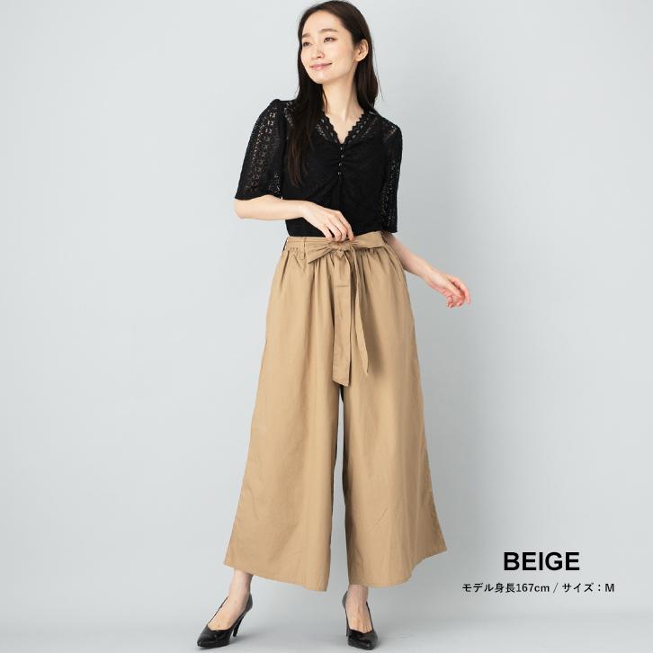 heve へイヴ　サテンガウチョパンツ　ワイドパンツ　未使用完売品　サイズ38 heve へイヴ サテンガウチョパンツ ワイドパンツ 未使用完売品