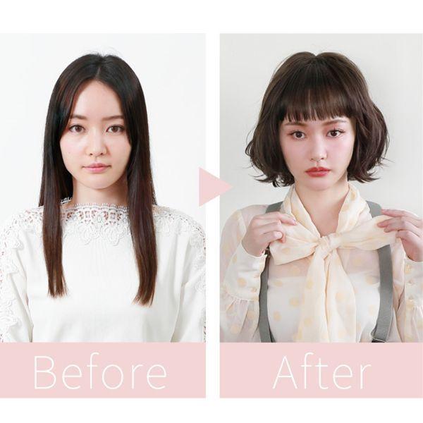 プリシラ オールウィッグ【ロリポップウェーブボブ】A-705耐熱 (送料