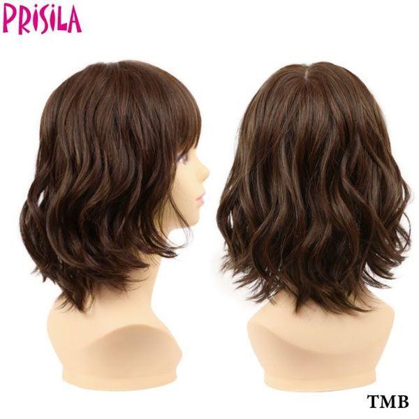 プリシラ オールウィッグ【ロリポップウェーブボブ】A-705耐熱 (送料