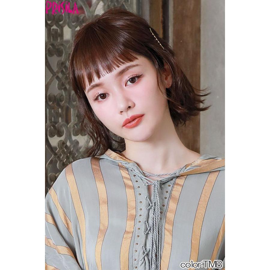 プリシラ オールウィッグ【ロリポップウェーブボブ】A-705耐熱 (送料