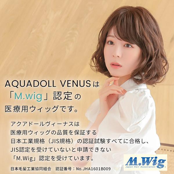 アクアドール　医療用ウィッグ　ヴィーナス　おまけ付き AQUADOLL VENUS 選べるおまけ付きアクアドール ヴィーナス まし