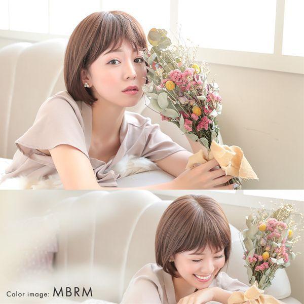 アクアドール ヴィーナス マニッシュショート人毛MIXウィッグ [pwm001