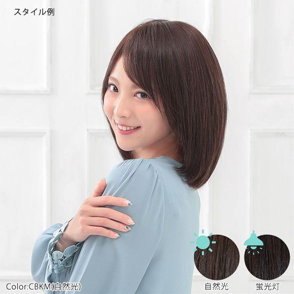 アクアドール ヴィーナス ノーカットミディアムウィッグ人毛MIX