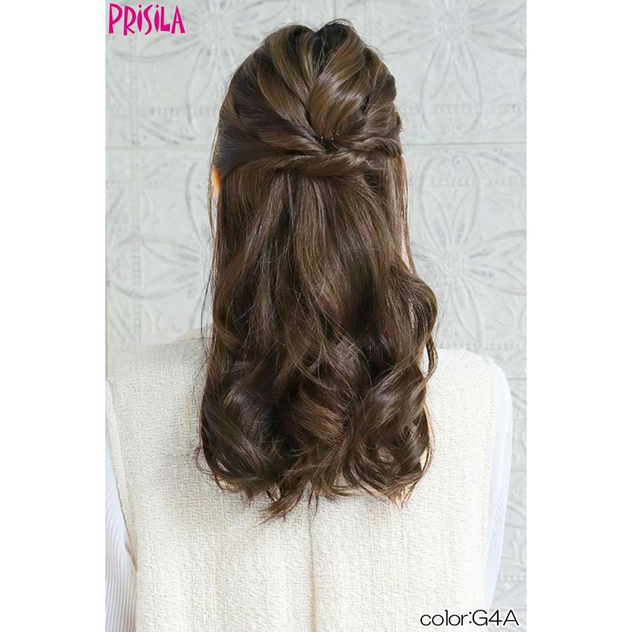 プリシラ プレミアム白髪隠しウィッグ (ふんわりロングタイプ) ST-010