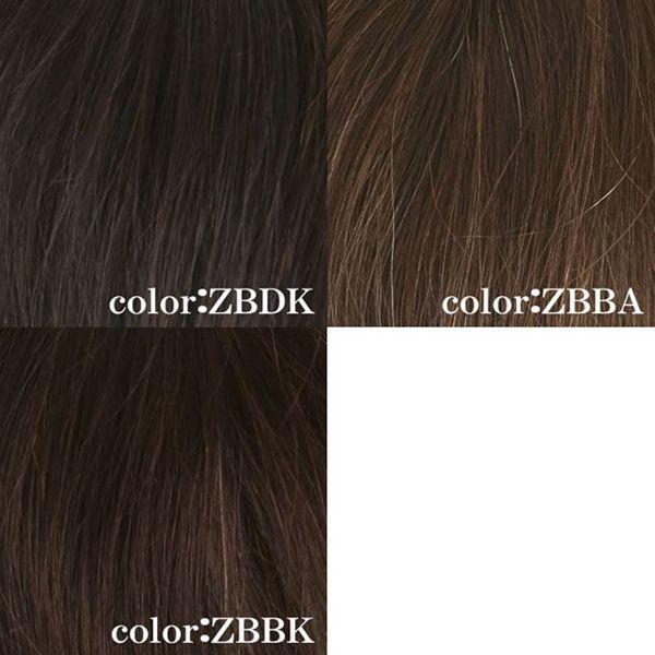 プリシラ 耐熱白髪かくしウィッグ【人毛・分け目タイプ】ST-100耐熱