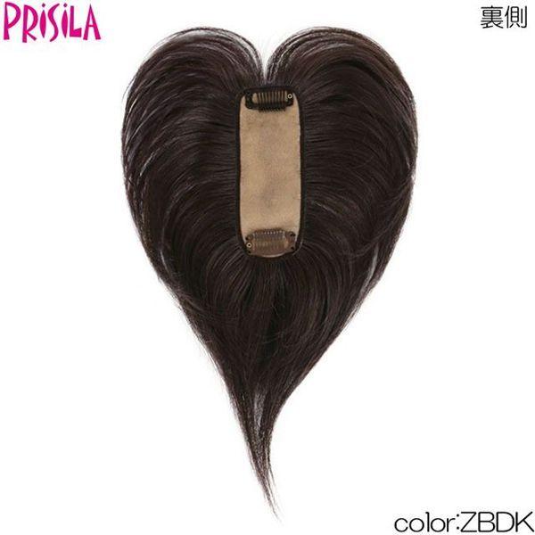 プリシラ 耐熱白髪かくしウィッグ【人毛・分け目タイプ】ST-100耐熱