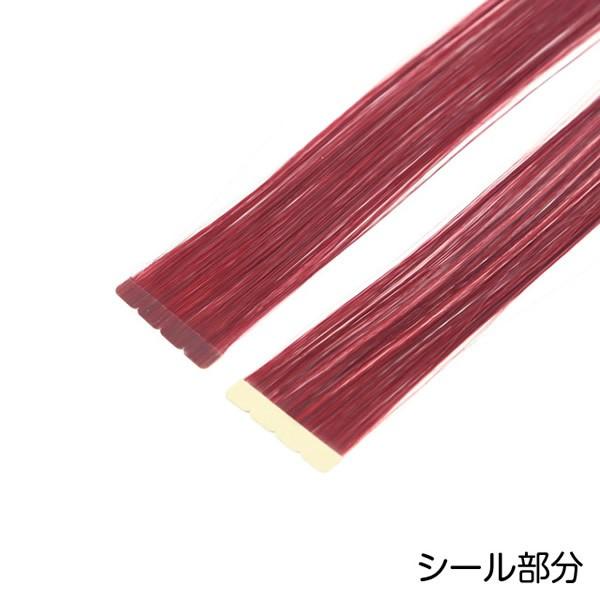エクステ シール カラーメッシュ プチプラ めちゃ楽シールエクステ SX