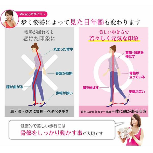 正規販売店 Micacoインスパイリング骨盤MOVEショーツ 2枚セット (送料