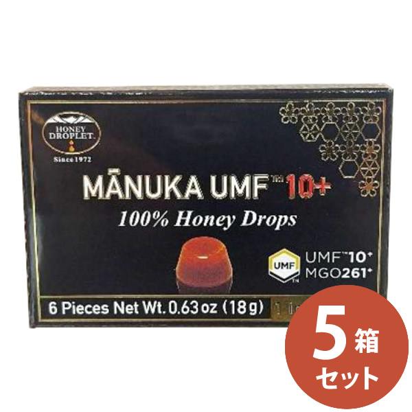ハニードロップレットマヌカハニーUMF10+ (UMF蜂蜜協会認証) Amazon | ハニードロップレット マヌカハニーUMF10+ 6箱 | ハニー