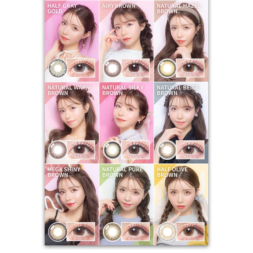 カラーズワンデー 1箱10枚 (メール便送料無料) colors ワンデー 度あり 度なし 一条響 カラーコンタクト コンタクトレンズ【一部欠品あり】 | colors（コンタクト） | 02