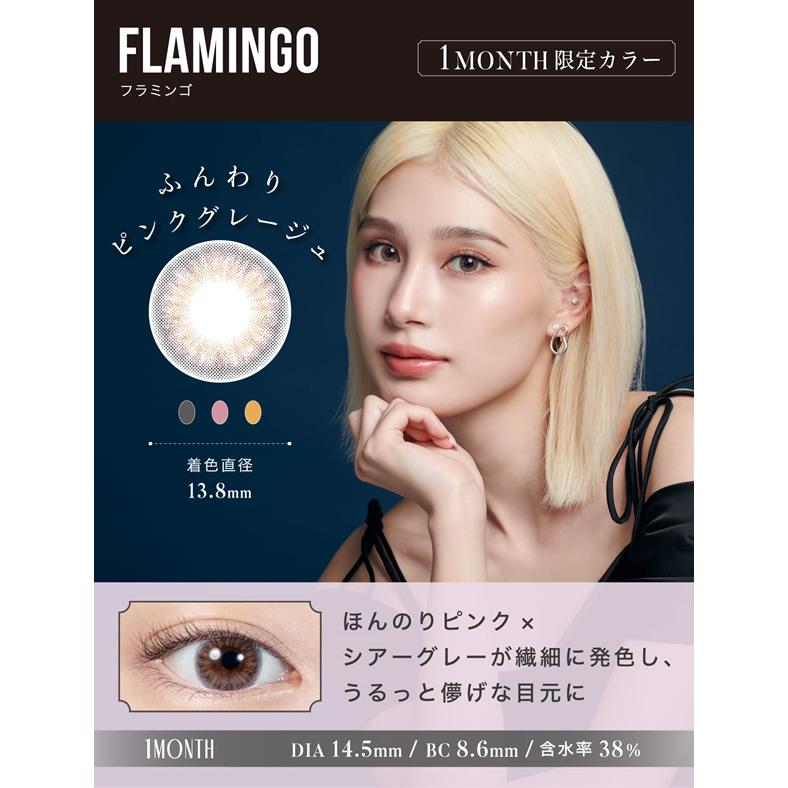 度なし リルムーン マンスリー 1箱2枚 (メール便送料無料) 南部桃伽 なんぶももか カラコン 人気 コンタクトレンズ | LILMOON | 08