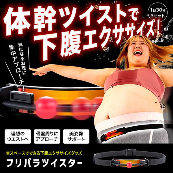 フリパラツイスター (送料無料) エクササイズ 運動器具 ウエスト