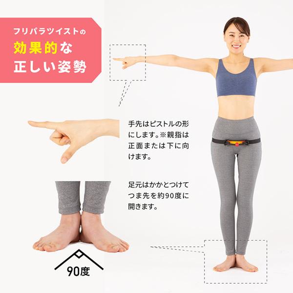 フリパラツイスター (送料無料) エクササイズ 運動器具 ウエスト