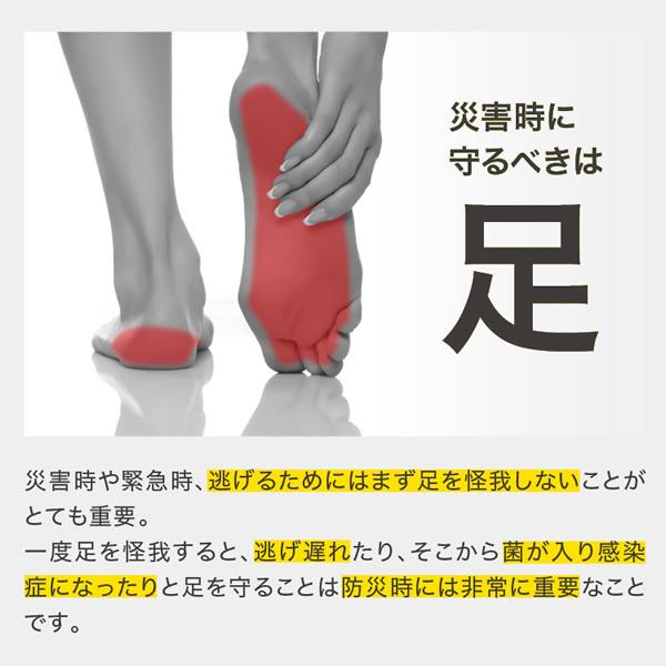 SONAENO 踏み抜き防止快適歩行インソール (送料無料) 防災グッズ ソナエノ 防災 震災 災害 防災シューズ ガラス 釘 けが予防 安全靴 災害対策グッズ 備え 避難所 | PROIDEA | 04